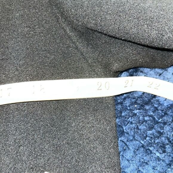 VINTAGE Black Cashmere Fur collar Pioneer Coat Co. for Hudson Belk Retro 60’s M - Picture 15 of 16